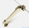 New Trendy New Soleo Light Gold 100x120x195 cm kabina złoty połysk/szkło przejrzyste K-1891